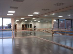 Floor-Mounted Ballet Barres